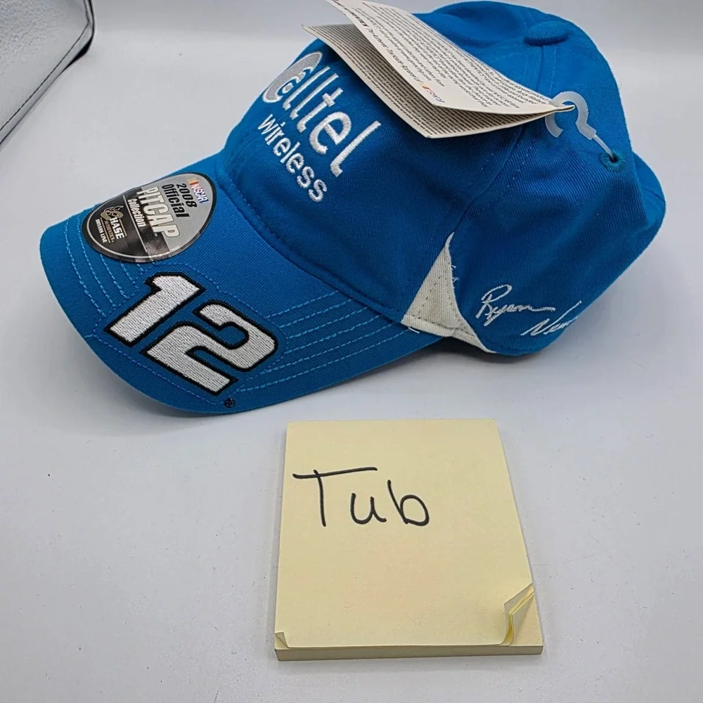 Alltel Nascar Chase Authentics 2008 Official Pitcap Cotton Blue Cotton One‎ Size